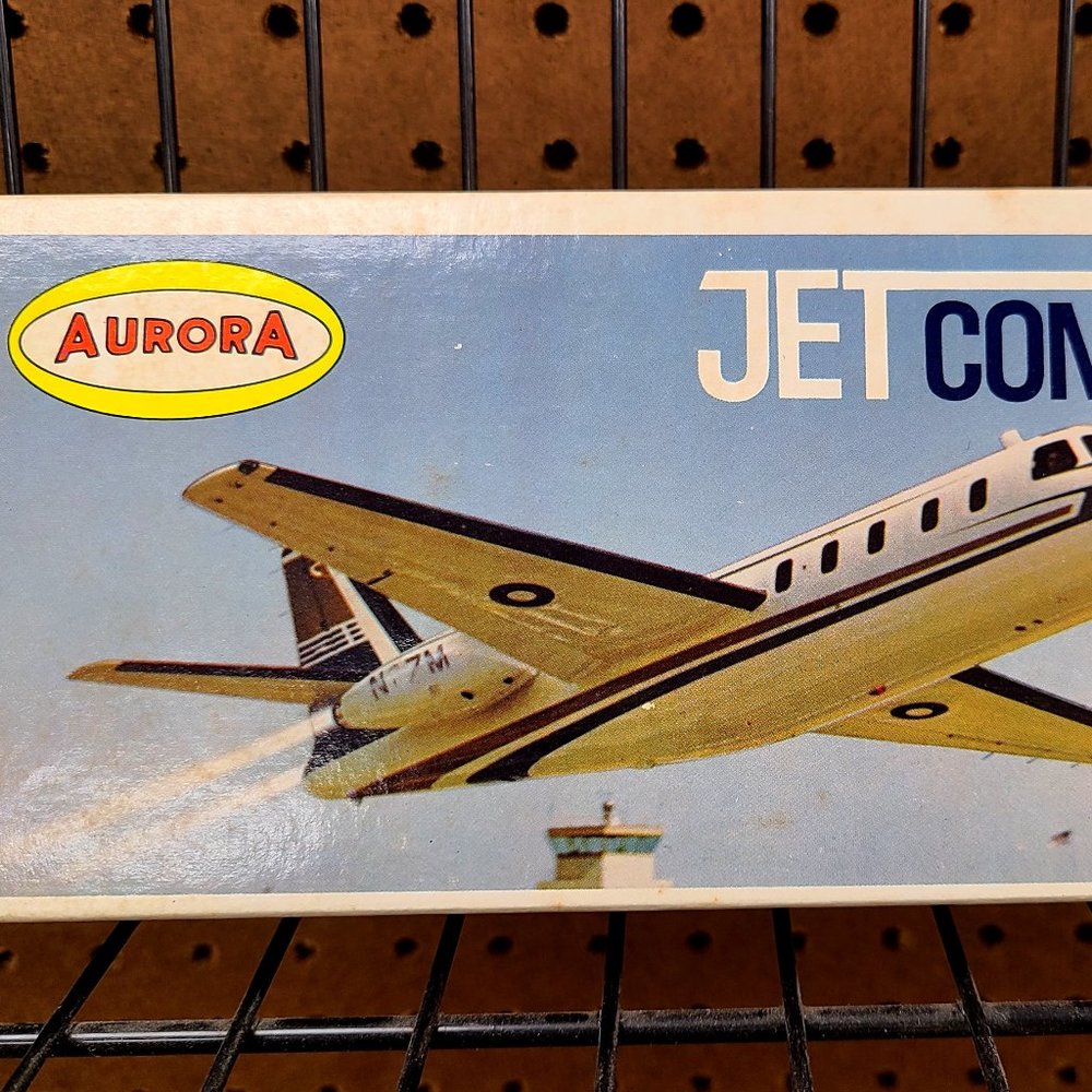 Very Rare - Aurora 1/72 Scale Jet Commander  Model kit!!